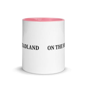 The Tractors Mugs Store On the Headland Mug with Color Inside Quality Farmers Merch