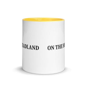 The Tractors Mugs Store On the Headland Mug with Color Inside Quality Farmers Merch