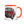 The Tractors Mugs Store Orange Hino FY Tipper Mug with Color Inside Quality Farmers Merch