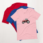 The Tractors Mugs Store Pink / S Massey Ferguson 590 4WD Unisex t-shirt Quality Farmers Merch