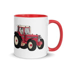 The Tractors Mugs Store Red Case IHC 1445 XL Mug with Color Inside Quality Farmers Merch