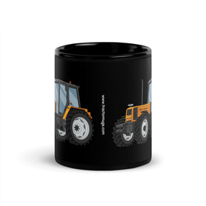 The Tractors Mugs Store Renault 106 54 Black Glossy Mug Quality Farmers Merch