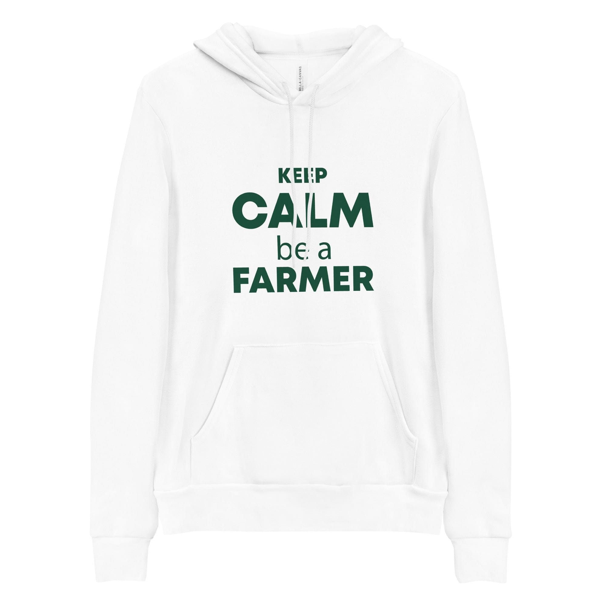 The Tractors Mugs Store S KEEP CALM be a FARMER Unisex hoodie Quality Farmers Merch
