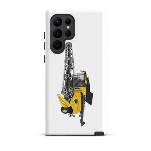 The Tractors Mugs Store Samsung Galaxy S22 Ultra New Holland CR Combine Harvester (2004).Tough case for Samsung® Quality Farmers Merch