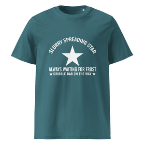 The Tractors Mugs Store Stargazer / S Slurry Speading Star Unisex organic cotton t-shirt Quality Farmers Merch