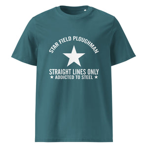 The Tractors Mugs Store Stargazer / S Star Field Ploughman Unisex organic cotton t-shirt Quality Farmers Merch