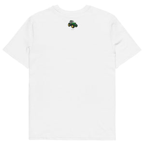 The Tractors Mugs Store The Tractor Guy Unisex Organic Cotton T-Shirt Quality Farmers Merch