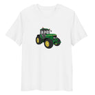 The Tractors Mugs Store White / S John Deere 7710 Unisex organic cotton t-shirt Quality Farmers Merch