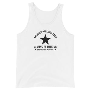 The Tractors Mugs Store XS Milking Parlour Star Men's Tank Top Quality Farmers Merch