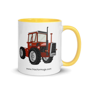 The Tractors Mugs Store Yellow Massey Ferguson 1200 | Mug with Color Inside Quality Farmers Merch