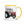 The Tractors Mugs Store Yellow Massey Ferguson 390T Mug with Color Inside Quality Farmers Merch