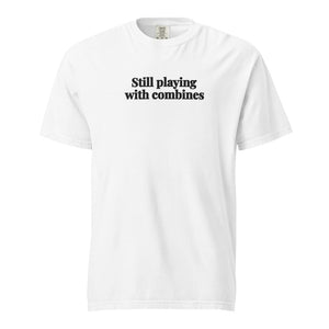 Still Playing With Combines Unisex Premium T-shirt - White