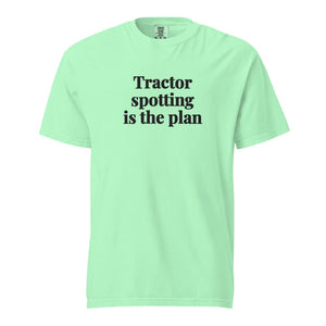 Tractor Spotting Is the Plan Unisex Premium T-shirt - Island Reef
