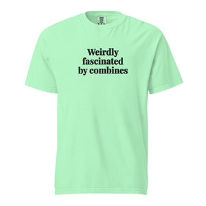 Weirdly Fascinated by Combines Unisex Premium T-shirt - Island Reef