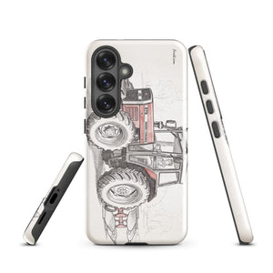 Furrow & Fields Tough case for Samsung® Massey Ferguson 375 Pencil Sketch | Tough case for Samsung® Quality Farmers Merch