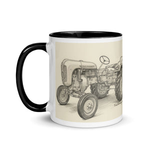 Porsche colour inside mug – Tractor Mugs