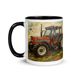 FIAT colour inside mug – Tractor Mugs