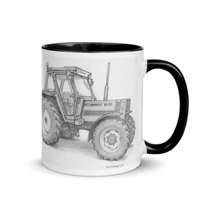 FIAT Mug with Color Inside – Tractor Mugs
