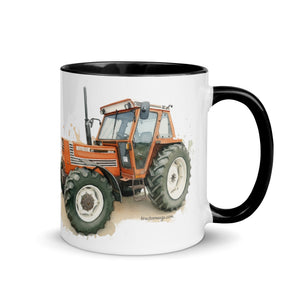 FIAT Mug with Color Inside – Tractor Mugs