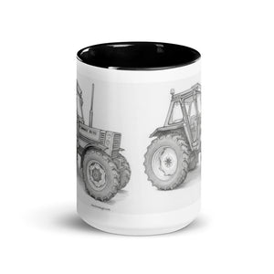 FIAT Mug with Color Inside – Tractor Mugs