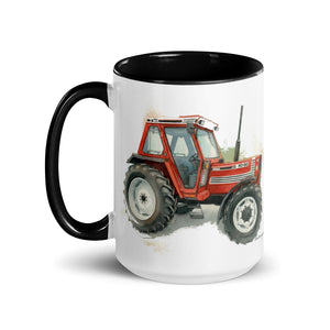 FIAT Mug with Color Inside – Tractor Mugs