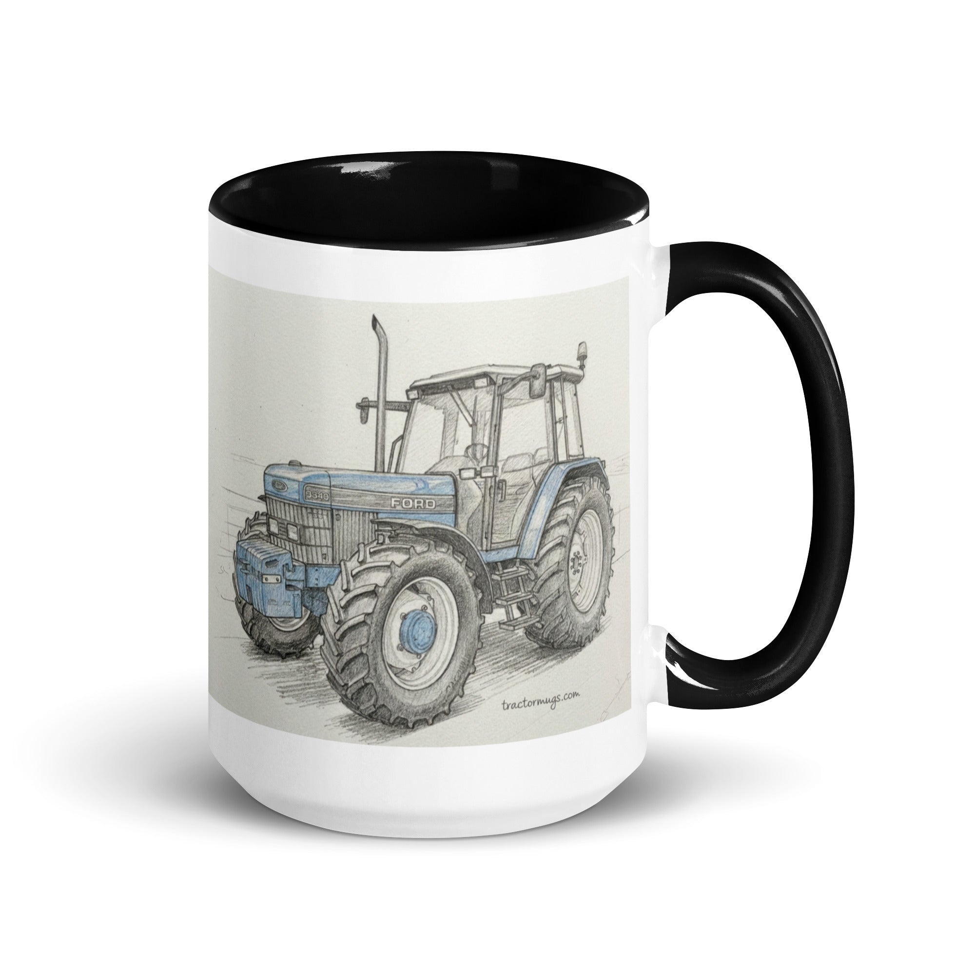 Ford Mug with Color Inside – Tractor Mugs