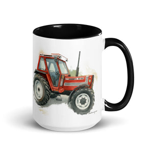 FIAT Mug with Color Inside – Tractor Mugs