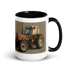 FIAT Mug with Color Inside – Tractor Mugs