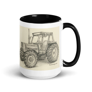 FIAT Mug with Color Inside – Tractor Mugs