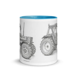 FIAT Mug with Color Inside – Tractor Mugs