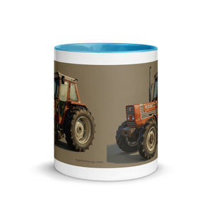 FIAT Mug with Color Inside – Tractor Mugs