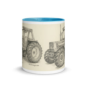 FIAT Mug with Color Inside – Tractor Mugs