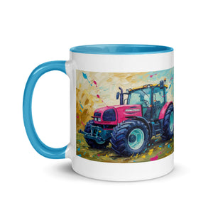 Renault colour inside mug – Tractor Mugs