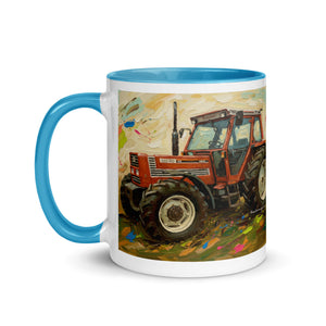 FIAT Mug with Color Inside – Tractor Mugs