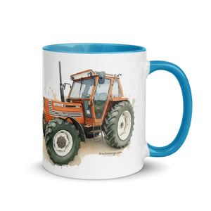 FIAT Mug with Color Inside – Tractor Mugs
