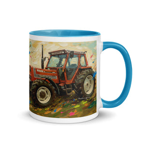 FIAT Mug with Color Inside – Tractor Mugs