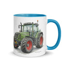 Fendt colour inside mug – Tractor Mugs