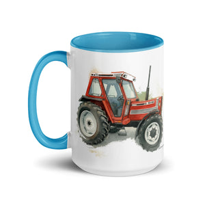 FIAT Mug with Color Inside – Tractor Mugs