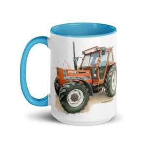FIAT Mug with Color Inside – Tractor Mugs