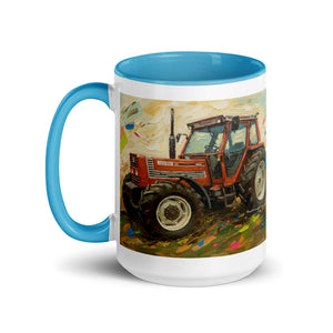 FIAT Mug with Color Inside – Tractor Mugs