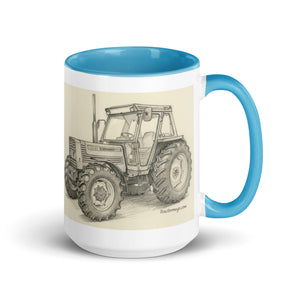 FIAT Mug with Color Inside – Tractor Mugs