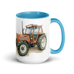 FIAT Mug with Color Inside – Tractor Mugs