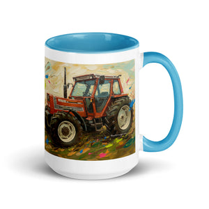 FIAT Mug with Color Inside – Tractor Mugs