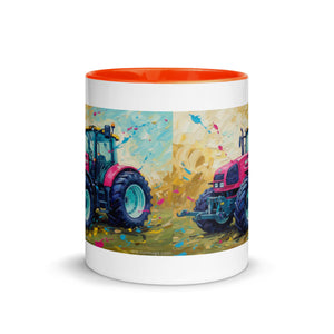 Renault Mug with Color Inside – Tractor Mugs