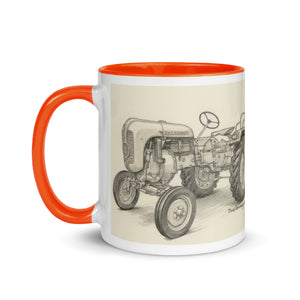 Porsche Mug with Color Inside – Tractor Mugs