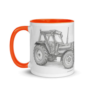 FIAT Mug with Color Inside – Tractor Mugs
