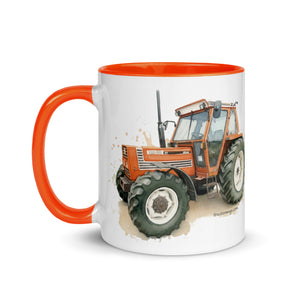 FIAT Mug with Color Inside – Tractor Mugs