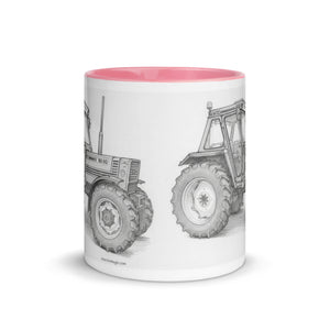FIAT Mug with Color Inside – Tractor Mugs