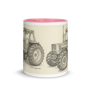 FIAT Mug with Color Inside – Tractor Mugs