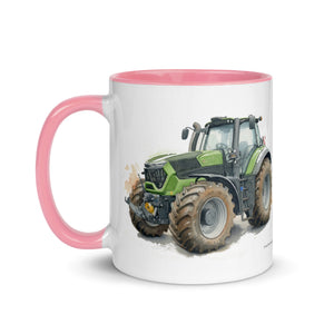 Deutz colour inside mug – Tractor Mugs